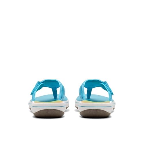 Clarks Women's Breeze Sea Flip-Flop, Turquoise Ombre, 6 UK — view 6
