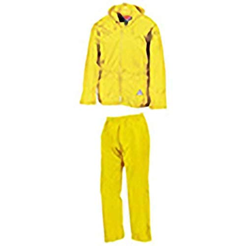 Result Mens Heavyweight Waterproof Rain Suit (Jacket & Trouser Suit) (2XL) (Black) — view 6