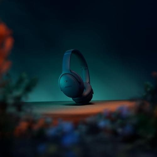 Bose QuietComfort Wireless Noise Cancelling Headphones, Bluetooth Over Ear Headphones with Up To 24 Hours of Battery Life, Twilight Blue - Limited Edition — view 6