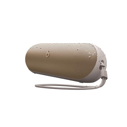 Beats Pill (Latest release)-Portable Bluetooth Speaker, Up to 24H Battery Life, Water Resistant, Bluetooth, Apple & Android Compatible, Seriously loud sound for home, outdoor & travel- Champagne Gold