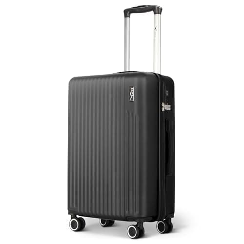 LUGG 20 Inch Vacay Suitcase, ABS Luggage with TSA Indent Lock, Aluminium Trolley Handle, 360° Spinner Wheels, Water-Resistant & Durable, Airline Compatible (55 x 23 x 35cm), 1 Year Warranty — view 4