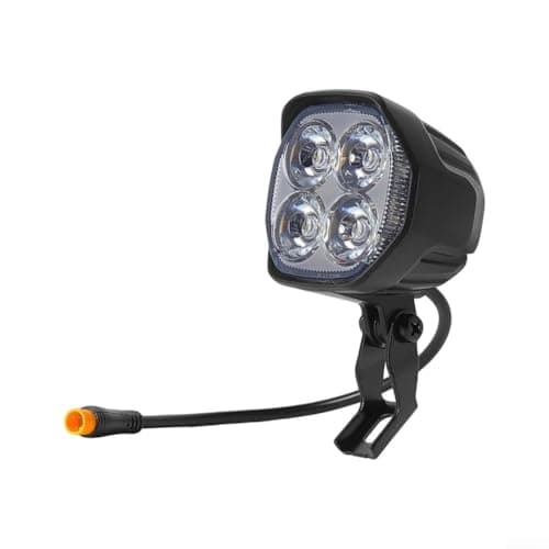 for kukirin for g2pro DB Scooter Headlight - High Power 1000lm LED Front Lamp IPX6 Waterproof with Secure Mount - for impact Resistant ABS Case for Safe Night Travel — view 6