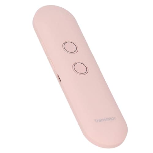 Two Way Real Time Voice Translation Voice Translation Stick, Language Translator Device Support 97 Languages Real Time Text, Photo, Voice Translation Pen for Travel (Pink) — view 4