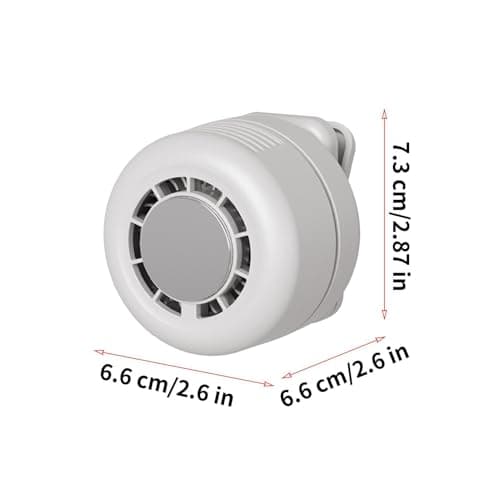 Clip On Fan For Folder, Rechargeable, Portable, 3 Speeds — view 2