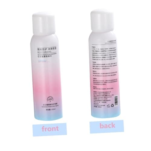 Spf 15 Sunscreen Spray, 150ml Pink Metal Body Mist — view 3