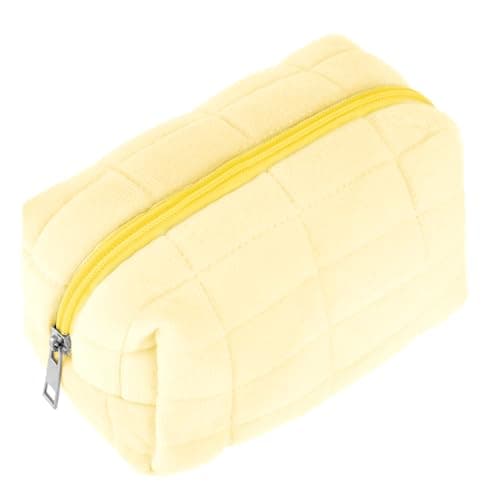 Sibba Makeup Bag Soft Pouch Pencil Case Aesthetic Cosmetic Pouch Bathroom Shower Fuzzy Plush Toiletry Organizer Make Up Organize Accessories Travel Bag Y2k Purse Containers Women