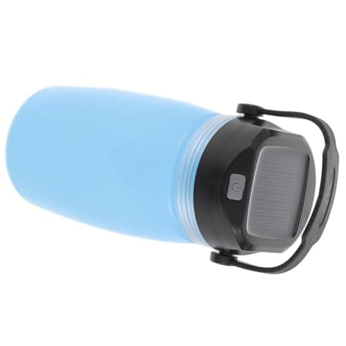 Solar Charging Kettle Lamp 730ml Portable Night Light for Hiking