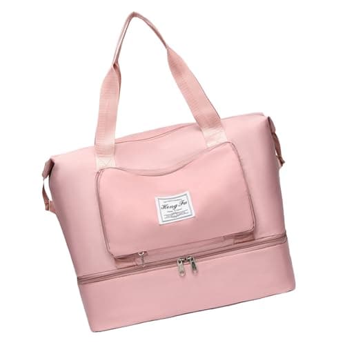 Sports Gym Bag Foldable Organizer Bag, Reinforced Handle