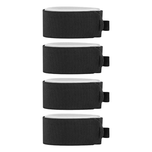 Ski Fastener Straps 4X Adjustable Nylon Straps Pole Carrier