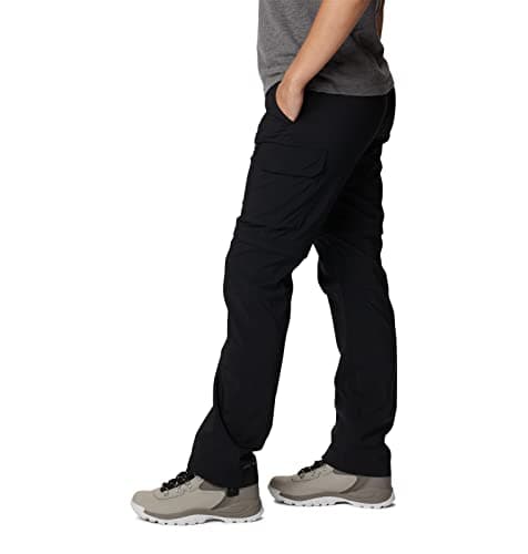 Columbia Women's Silver Ridge Utility Convertible Pant Hiking Convertible Trousers, Black, Size 14/R — view 3