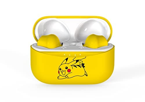 OTL Technologies PK0859 Pokemon Pikachu TWS Wireless Earphones with Charging Case Yellow — view 5