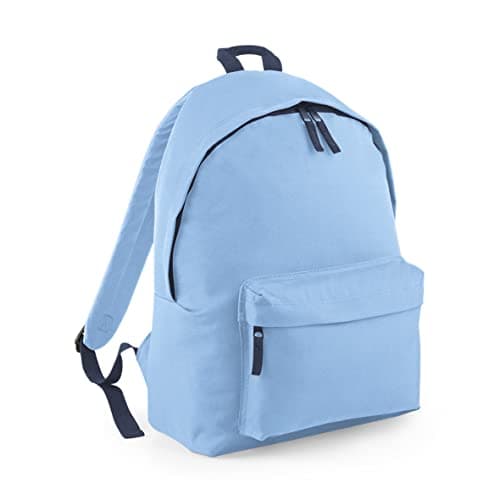BagBase BG125 Original Fashion Backpack - Sky Blue/French Navy