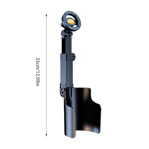 Cup Phone Holder,2-in-1 360 Rotating Magnetic Non-Slip | Cup Phone Holder for Car | for Auto Vehicle Truck SUV RV Interior Road Trip Travel Driver Men Women — view 6