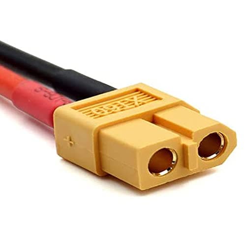 Yiqigou 2 pcs XT60 Female Plug Connector to 4MM Bullet Banana Connector Adapter Lead with 2S JST-XH Balance Plug — view 4