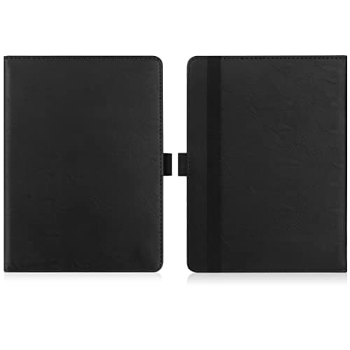 HGWALP Universal Stand Case for 6/6.8/7 inch paperwhite, PU Leather Stand Cover with Handstrap Compatible with All 6" 6.8" 7" Kindle Paperwhite/Colorsoft/Kobo/Pocketook/Sony eReaders-Black — view 6