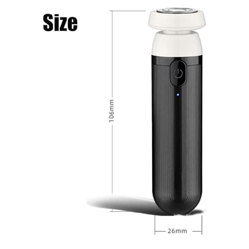 Mini Shavers for Men,Mini Razor,Rechargeable Shaver for Men withLCD Display — view 2