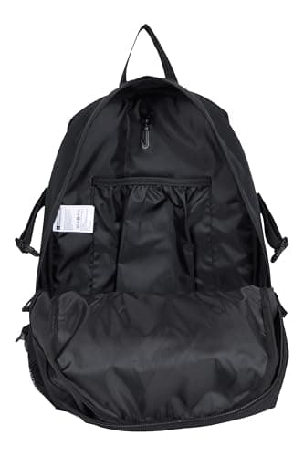 Mountain Warehouse Bolt 18L Backpack - Ripstop Rucksack, Compression Straps Bag - For Travelling Black — view 6
