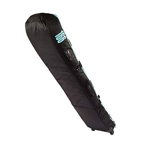 TentHome Fully Padded Snowboard Bag with Wheels Large Multi-Compartment Ski Boots and Helmet Bag Perfect for Travel (146cm) — view 6