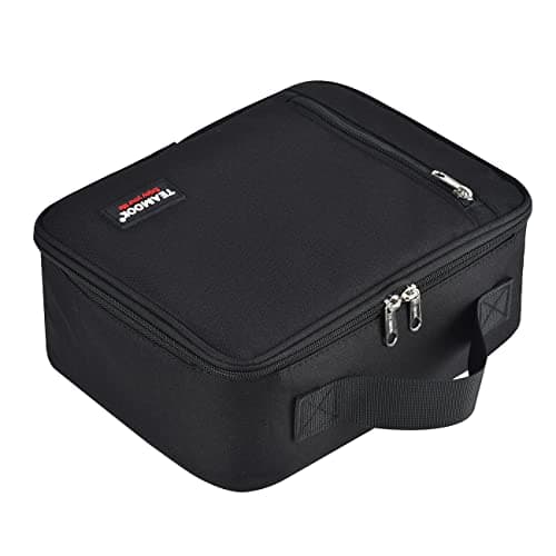 TEAMOOK Lunch Bag Insulated Lunch Box Cool Bag for Adults and Kids 5L Black — view 5