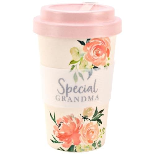 Sophia Peaches & Cream Bamboo Travel Mug - Special Grandma