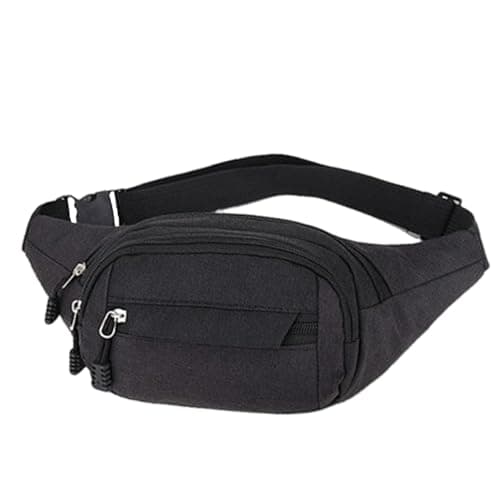 Waist Fanny Pack - Portable Bum Bag, Travel Waist Bag | Lightweight Running Pack, Convenient Hip Pack for Jogging, Shopping, Outdoor Adventures, and Daily Use