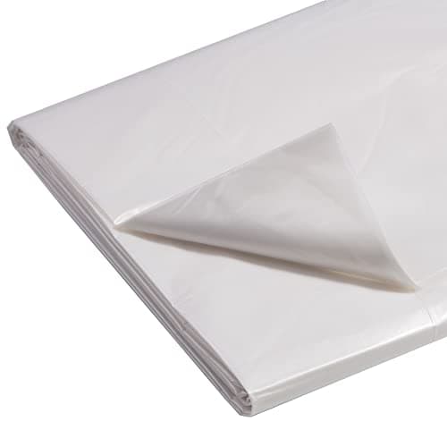 Heavy Duty Polythene Plastic Mattress Cover for Moving - Single Mattress Storage Bag - Waterproof Protection - Reusable Bags for Moving - Dust Sheet for Decorating and Painting — view 3