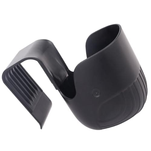 ABS Ride Cup Organizer for Travel Seating Areas, Clip-on Drink Holder Design, Daily Commute Helper, Single Pack Seat Side Beverage Organizer Travel Bottle Rest Caregiver Ride Accessory Commute Road
