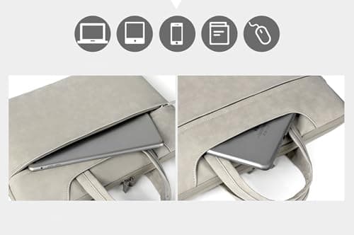 KCA_S3 Pink Stylish Laptop Briefcase 15-16 Inch ONLY MacBook Pro 15 16 M1 M2 M3 Pro Max Dell XPS 15 Inspiron HP Spectre x360 Victus Lenovo Legion IdeaPad ASUS VivoBook ZenBook Pro Acer Aspire Women — view 6