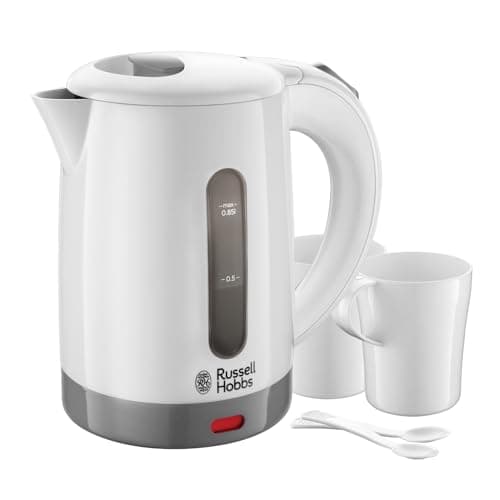 Russell Hobbs Electric 0.85L Travel Kettle, Compact Design, 1000W
