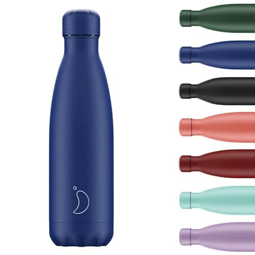 Chilly's Original Water Bottle - Matte - All Blue - 500ml