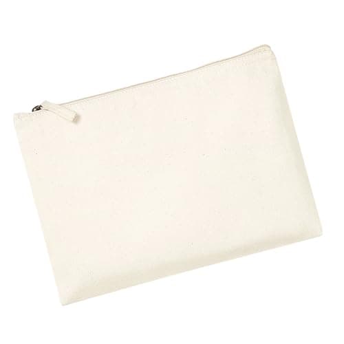 Westford Mill W830 EarthAware™ Organic Accessory Pouch - Eco-Friendly, Natural Fiber, Stylish Pouch, Sustainable Carryall - Size M — view 5