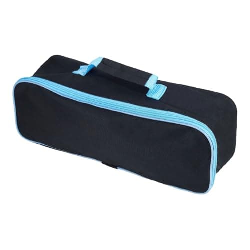 JSGHGDF Road-Trip Car Vacuum Organizer Bag Oxford Fabric, Light Blue — view 4