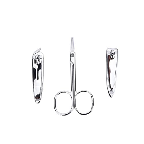 CareforYou 7pcs/Set New Manicure Nail Clippers Pedicure Set Portable Travel Hygiene Kit Stainless Steel Nail Cutter Tool Set (Purple) — view 3