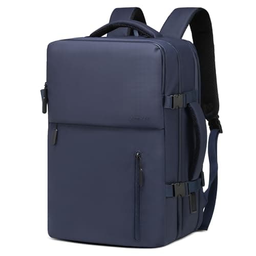 SUIKIHUM Carry on Travel Backpack TSA Approved Fits 16" Laptop Daypack Gray