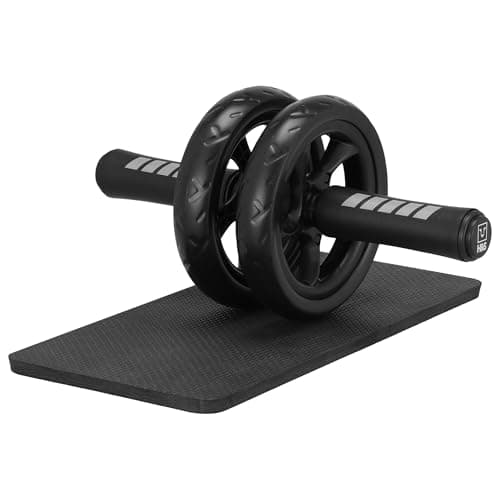 H&S Ab Roller Exercise Wheel - Home Gym Equipment Exercise Equipment for Home Use - Ab Wheel Sit Up - Core Strength Training - Glider Fitness Abs Roller Wheels for Abs Workout