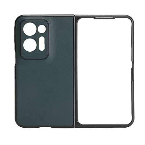 Aramox Genuine Leather Phone Case for Find N2, Slim Shockproof (Green) — view 6