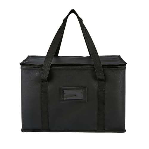 40L Insulated Bag/Waterproof Takeout Cooler Bag/Picnic/Pizza/Car Food Bag