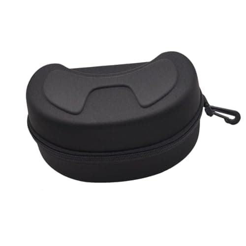 Golden Apple EVA Snow Goggles Case Ski Snowboard Goggles Winter Sports Glasses Case Zipper Hard Shell Box With Clip (1)