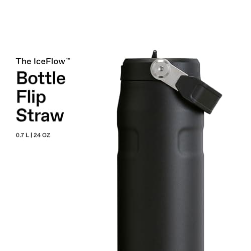 Stanley 1913 Flip Straw Sports Water Bottle 0.7L - Black — view 3