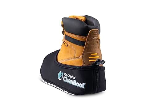 The Original CleanBoot ™ – Professional, Practical, Safe, durable & water resistant reusable shoe covers, anti slip overshoes, shoe protector covers and boot covers (Large (9-11)) — view 5