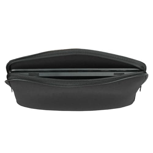 Laptop Sleeve 14 Inch Laptop Protective Case with Zipper, Black — view 5