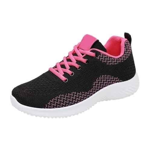 Womens Walking Trainers Breathable Lightweight Non Slip Sports Shoes