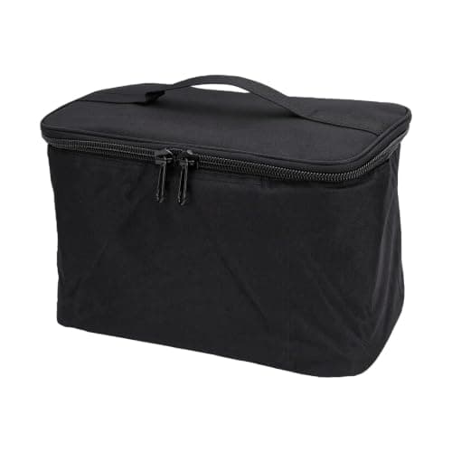 Insulated Cooler Bag Leakproof for Travel Office Road Trips Black 30 X 15 X 20 Cm — view 3