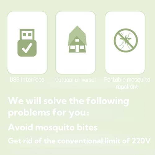 2 PCS Portable USB Mosquito Kil/ler with 120 Repellent Tab/lets,USB Mosquito Repellent Plug In,Portable Safety Summer Sleep Insect repellent,Electric Mosquito Repeller,Indoor Insect Repellent — view 2