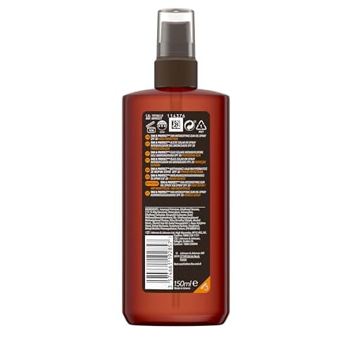 Piz Buin Tan and Protect Tan Accelerating Oil Spray SPF 30 High, 150 ml (Pack of 1) — view 2