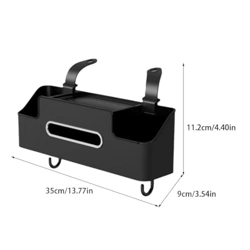 POXZSFX ABS Organizer Storage Box Bag Car Organizer Travel Accessories — view 4