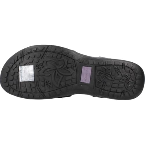 Skechers Women's Reggae Slim Sunnyside Sandal, Black, 7 UK — view 6