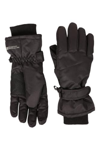 Mountain Warehouse IsoTherm Womens Waterproof Ski Gloves Black M