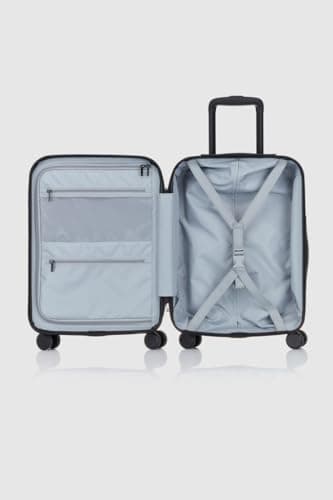 Nere - Stori - ABS Hard-Shell Suitcase Collection - 8-Spinner Wheels - Self-Repairing Zip - Built-in TSA Combination Lock - Expanding Luggage (Mineral, Cabin Bag) — view 5