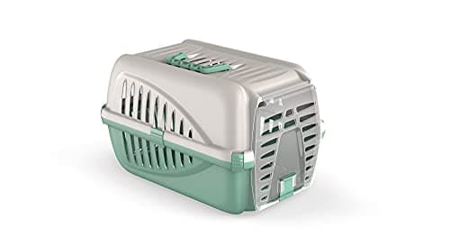 CAT CENTRE Premium Green Pet Carrier, Cat Dog Travel Box Cage, 1.05 kg — view 4